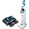 Makita Aspirapolvere a batteria Makita DVC 560 PF2 36 V (2x 18 V) 5 l Brushless + 2x batteria 3,0 Ah + caricabatterie