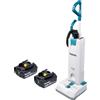Makita Aspirapolvere a batteria Makita DVC 560 T2 36 V (2x 18 V) 5 l Brushless + 2 batterie da 5,0 Ah - senza caricabatterie