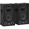Syfax Altoparlanti da Palco Hifi Professionali Passivi 2 pz 800W Neri