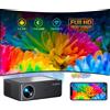 OEM proiettore 4K, 1200 ANSI lumen, risoluzione 1920 x 1080, correzione trapezoidale 6D, LCD, compatibile con Bluetooth