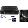 OEM Altoparlante audio, potenza massima 1000W, potenza RMS 200W, risposta in frequenza 20Hz-200Hz, sensibilità 90dB, tensione 12V