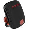 Merkloos Altoparlante Bluetooth impermeabile da manubrio - Altoparlante Bluetooth portatile per bici - Doppio accoppiamento - Radio FM - Altoparlante wireless per bici da esterno per ciclismo ed escursionismo.
