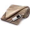 Imetec Coperta elettrica, Imetec Plaid, 180x140 cm, 6 livelli di temperatura, tecnologia Adapto anti-surriscaldamento, lavabile