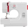 INF Mini Macchina da Cucire Elettrica Multifunzione con 12 Punti, Pedale