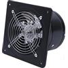 StarTech Ventilatore/soffiatore industriale assiale da parete, 40 W 220 V, aria di mandata/aria di scarico, nero