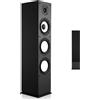 StarTech Diffusore HiFi da pavimento - Sistema a 2 vie - Woofer da 16,5 cm - Tweeter da 2,5 cm - 200 W di potenza di picco - 70 Hz-20 kHz - Cassa in MDF - 1 pezzo