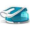 Philips Stazione di stiratura a vapore PHILIPS PerfectCare Performer GC7920/20, 6,5 bar, 1,5 l, getto di vapore 120 g/min, boost di stiratura 430 g/min, blu/bianco