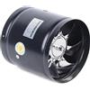 StarTech Ventilatore tubolare - Ventilatore da condotto in linea - Diametro 150 mm - Portata d'aria 600 m³/h - Potenza 40 W - Motore in rame - Velocità 2800 rpm, 7 pale - Nero