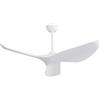 Fortuna Lai Gmbh Ventilatore da soffitto Fortuna Lai da 38 pollici senza illuminazione , moderno ventilatore per interni/esterni con motore CC e telecomando per camera da letto, soggiorno e altro ancora