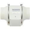 StarTech Ventilatore tubolare - Ventilatore di scarico per condotti - Diametro 9,5 cm - Funzionamento silenzioso - Montaggio a parete o su condotto - Spina UE - Plastica PP - Beige
