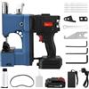 StarTech Macchina per cucire sacchi - Utensile manuale industriale - Batteria da 2600 mAh - Senza fili - Punto catenella - 260 W - 220 V UE - Per sacchi di iuta/tela - Blu