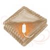 Zimilo Coperta elettrica Zimilo, 180x130 cm, 9 livelli di calore, lavabile, riscaldamento rapido, flanella e pile, coperta elettrica con telecomando, marrone