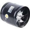 StarTech Ventilatore di scarico - Ventilatore tubolare in linea - Diametro Ø150 mm - Portata d'aria 500 m³/h - Alimentazione 220 V 40 W - Velocità 2800 giri/min - Sette pale - Nero