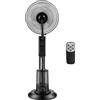 SucceBuy Ventilatore da pavimento SucceBuy con nebulizzatore, potenza 75 W, serbatoio acqua da 3 litri, 3 velocità, timer e telecomando, umidificatore con sistema di nebulizzazione per interni ed esterni come garage, terrazza e soggiorno, 3 modalità di …