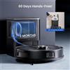StarTech Robot aspirapolvere con funzione di pulizia - Q8 Max+ - Potenza di aspirazione 8000 Pa - Autonomia 200 min - Svuotamento automatico 60 giorni - Sacchetto per la polvere 3 l - Controllo tramite app - Spina UE - Nero