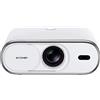 StarTech Proiettore LED - Mini proiettore portatile - 1080p reale - 9000 lumen - Bluetooth 5.0 - Correzione trapezoidale manuale - Spina UE - Bianco