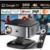 StarTech Proiettore home cinema - Proiettore LED - Luminosità 2200 ANSI lumen - Full HD 1080p - Messa a fuoco automatica e correzione automatica della distorsione trapezoidale - Dimensioni immagine 127-762 cm
