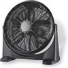 Briconess Ventilatore potente 80W da terra 5 pale Ø50 cm con inclinazione regolabile
