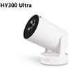 TRNOJTHK AOSO Mini Proiettore HY300 Ultra Android 11 - 170 ANSI, HD 720p, WiFi 6, Bluetooth 5.0, Proiettore home cinema, Screen Mirroring, Portatile
