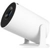 TRNOJTHK Mini proiettore AOSO HY300Pro+ - 170 ANSI, HD 720p, rotazione a 180°, Android 11, Wi-Fi, Bluetooth, proiettore smart per home cinema, portatile