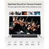 OEM Soundbar Home Theater da 190 W, sistema audio 2.1 con Bluetooth e subwoofer