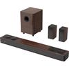 Hiwill Soundbar per TV | Hiwill-Audio A534 800W 5.3.4 Dolby Atmos - Marrone Scuro