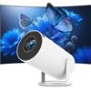 OEM Mini proiettore portatile 4K Full HD per sistemi home cinema - WiFi 6, Bluetooth 5.0, orientabile a 180°