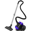 StarTech Aspirapolvere - Modello a cilindro - Senza sacchetto - Filtro HEPA - 3800 W - Serbatoio da 1,5 l - Avvolgicavo automatico - Cavo da 4 m - Blu/Nero