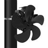 OEM Ventilatore magnetico per stufe a legna, 5 pale, ad alta efficienza energetica, di design, per stufe a legna, caminetti e focolari