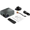OEM Proiettore, sorgente luminosa a LED, compatibile con Bluetooth, A666A, spina UE