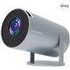 OEM Proiettore 4K - Miniaturizzato - Home cinema - 290 ANSI - Risoluzione nativa 1080p - Portatile - Funzione a 360 gradi - Bluetooth e Wi-Fi - Grigio