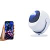 StarTech Proiettore smart portatile - Mini proiettore sferico - Supporto 4K e 1080p - Android 11 - Wi-Fi 6 e BT 5.2 - Messa a fuoco automatica - Correzione automatica della distorsione trapezoidale