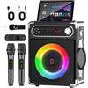OEM Altoparlante Bluetooth, batteria da 3600 mAh, impermeabile (IPX5), woofer da 5,25 pollici, 2 microfoni wireless, audio surround a 360°