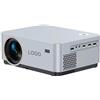 OEM Proiettore, risoluzione 1080p, tipo LCD, 500 ANSI lumen, rapporto di contrasto 5000:1, messa a fuoco elettrica dell'obiettivo