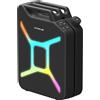 OEM Altoparlante portatile da festa, audio a 360°, luci RGB dinamiche, nero