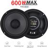 Gistuch Altoparlanti stereo per auto Yiye Lang, 6,5 pollici, coassiali, 600 W, subwoofer, sistema a 2 vie (1 coppia), qualità del suono perfetta