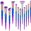MELLIEX 12PCS Pennelli da trucco per applicazione di fondotinta, fard, trucco per le sopracciglia, gli occhi,ombretto ect.