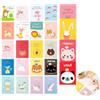CZAYEFNH Quadernini Piccoli - Mini Taccuini per Ragazzi e Viaggiatori - 24 pezzi di Mini Block Notes - Quadernino Tascabile da 8.5x12cm