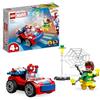 LEGO 10789 Marvel L'Auto di Spider-Man e Doc Ock, Giocattolo di Spidey e i Suoi Fantastici Amici, Giochi per Bambini dai 4 Anni con Mattoncini Fosforescenti