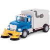 Driven by Battat - Spazzatrice stradale, 53 cm - Camion spazzino giocattolo per bambini e ragazzi - Grande camion per la pulizia dei giocattoli - 3 anni +