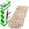 ONIX TECH Testine di Ricambio Panno Mop Riutilizzabili 40x12 cm - Realizzate in 100% Cotone di Alta Qualità - Assorbono Grandi Quantità D'acqua - Facili da Sostituire - ONIX TECH