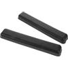WATIIFUFU Braccioli per Carrozzina Disabili in Abs Nero, Set 1 Pezzo