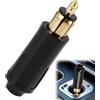 Riybyds 2 Connettori Accendisigari DIN Maschio 12V per Auto e Moto, Adattatori di Sostituzione, Fiche in Rame per Caricabatterie e Dispositivi Elettrici (2pcs12vspina accendisigari)