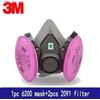 3M Maschera Antigas con Filtro per Vernice Spray Antipolvere Chimica Protezione Del