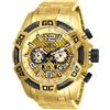 Invicta Pro Diver - SCUBA 25854 Orologio da Uomo - Impermeabile - Analogico - Movimento Quarzo - acciaio inossidabile con quadrante oro - 50mm