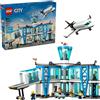 LEGO City aeroporto con aereo, Giochi di costruzione - 60502