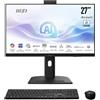 MSI ALL IN ONE MSI Modern AM273QP AI 1UM-417EU 27" INTEL CORE ULTRA 7 155H 16GB(8GB*2) SSD1TB W11P Nero AM273QP AI 1UM-417EU MSI - AM273QP AI 1UM-417EU