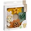 Vulli - Sophie La Giraffa - Il mio primo puzzle bambino 10 mesi+ con 4 pezzi in gomma naturale - Giocattolo di risveglio sensoriale e dentizione - Sviluppo motorio e coordinamento - Idea regalo