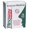 ENVICON MEDICAL Srl Rinoway Plus Sali Isotonici 15 Bustine per Lavaggi Nasali Delicati and Sicuri - Pulizia the Naso di Adulti e Bambini
