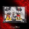 SHOWCASE LAB TECA IN PLEXIGLASS ACRILICO-SHOWCASE-TECA PER SET LEGO® 43179-TOPOLINO E MINNIE-